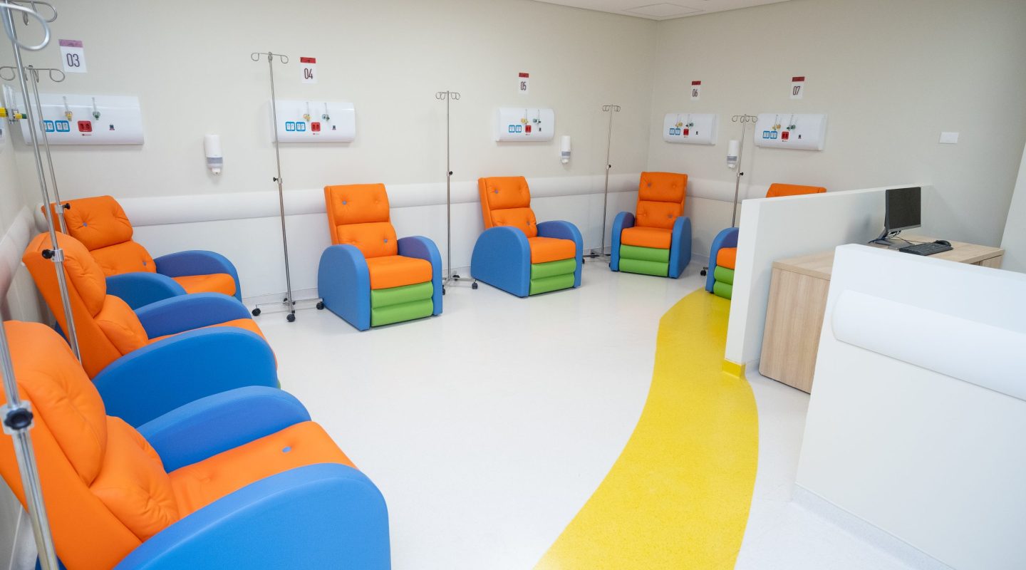 Sala de medicação infantil